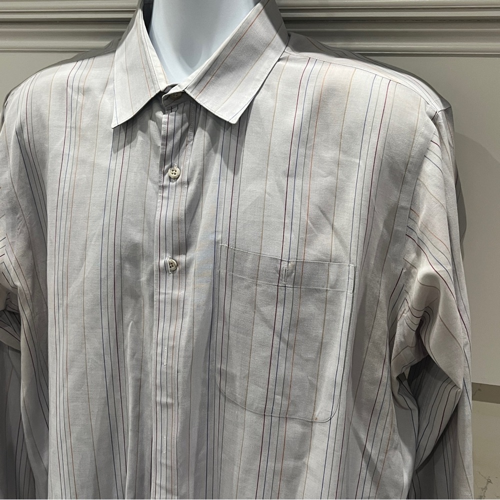 Vintage Christian Dior Classic Striped Men's Shirt